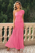 'Maelys' One-Shoulder Ruched Maxi Dress - Celes Fashion